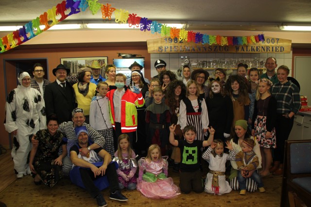 Fasching des Spielmannszugs 2016